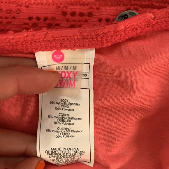 Roxy swim bikini set top L bottom M - Picture 11 of 14